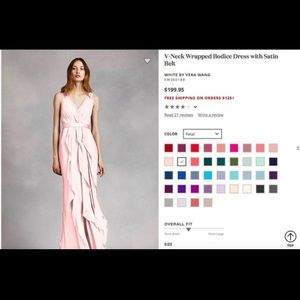 Bridesmaid dress/ long ball gown